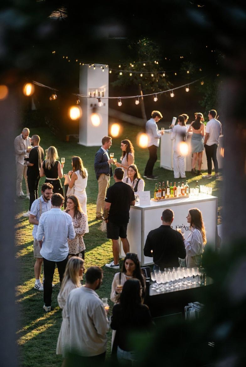 Bring the family together with a full bar for the adults and a custom mocktail station for the kids.