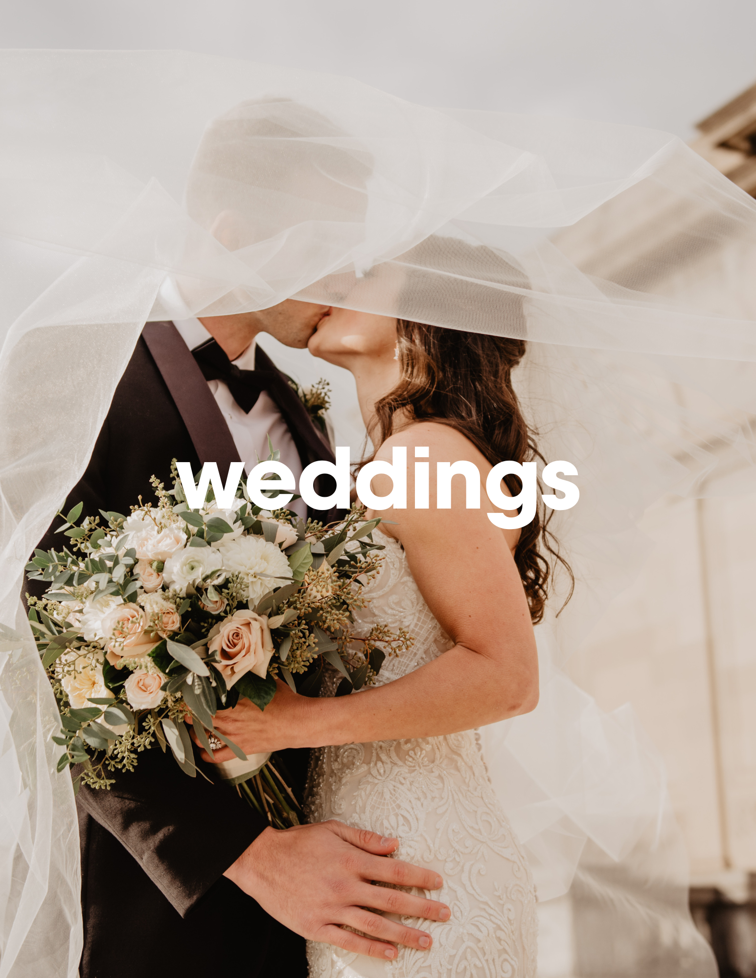 Wedding bar setup with elegant glassware